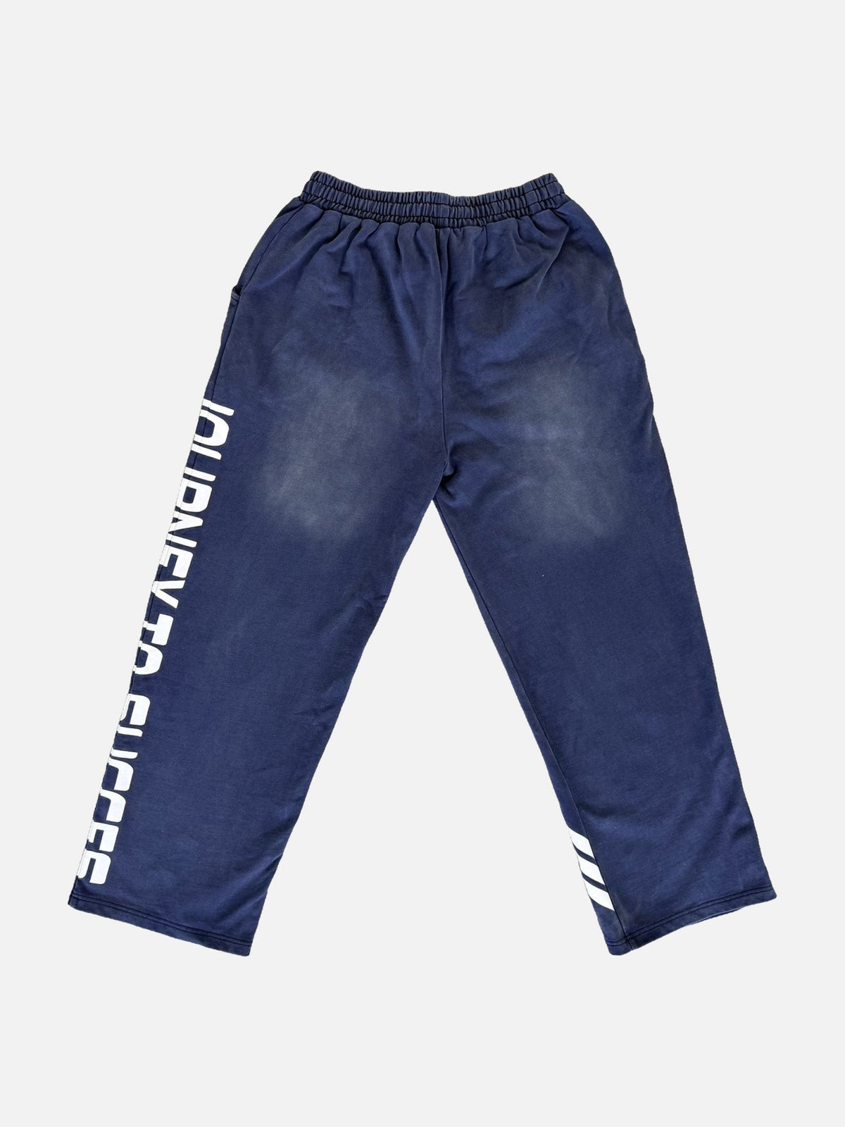 Faith Over Fear Jogger in navy, achterkant